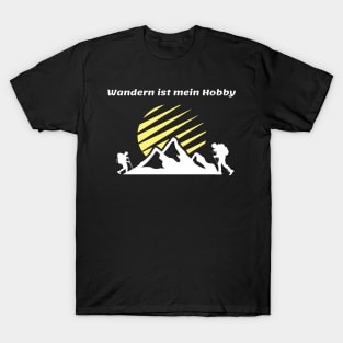 Hiking in the Harz Mountains the right shirt as a gift T-Shirt